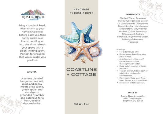 Coastline + Cottage Room Spray