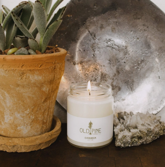 Evergreen Candle