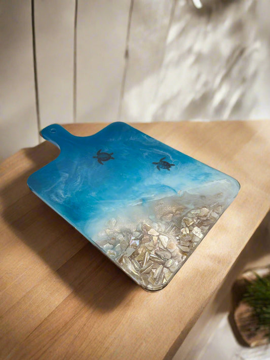Rustic River Serving Tray