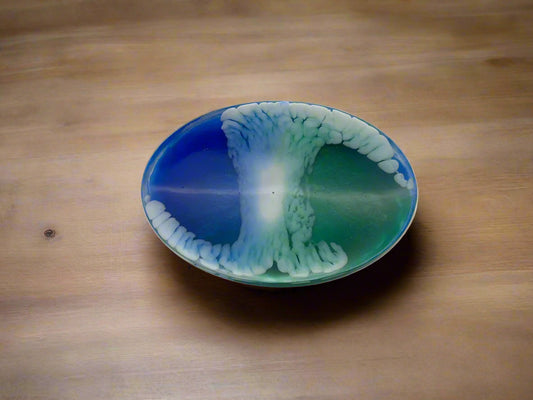 🧼 Rustic River Soap Dish – Sweet Oval